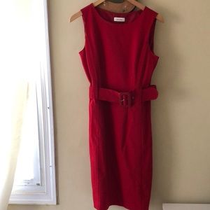 Beautiful Calvin Klein red dress
